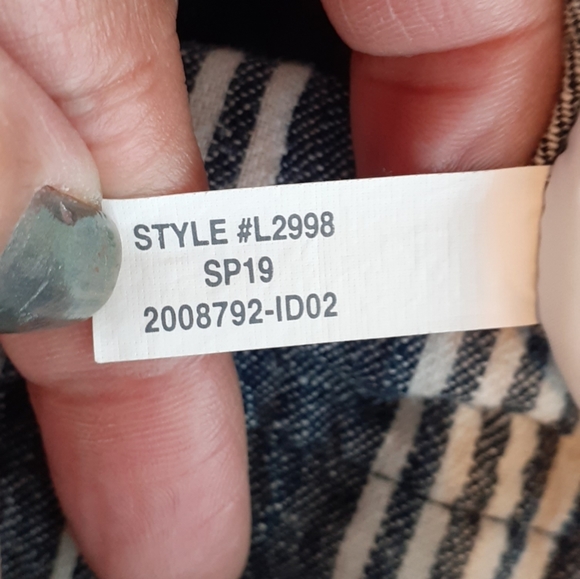 MADEWELL BALTIC STRIPE PAPERBAG WAIST PANT… - Picture 15 of 16